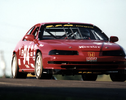 1995 Honda Prelude Si EP race car Built as a World Challenge Touring class 